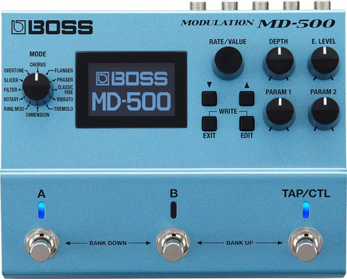Procesador Boss Md500 Modulation + Adaptador Boss Psa120 