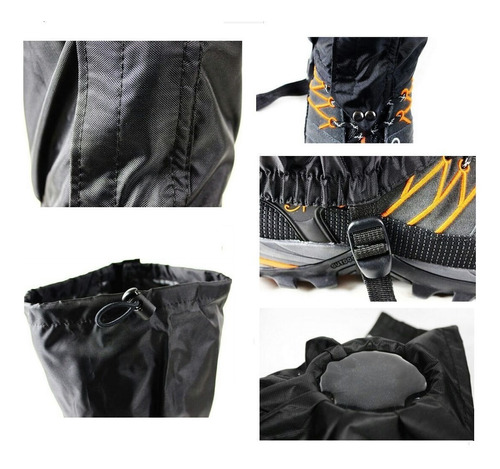 2  Pares Polaina Trekking Impermeable