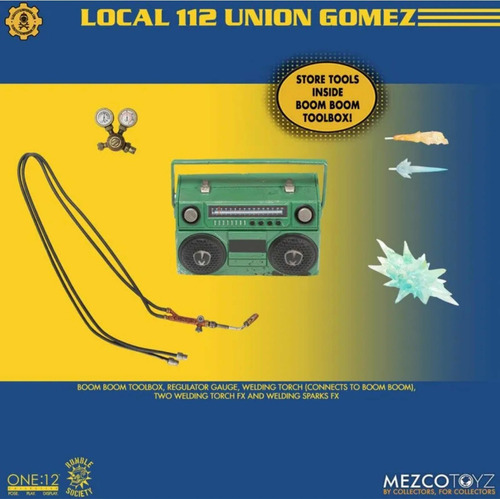 Imagen 2 de 5 de Mezco One12 Union Gomez Local 112 1/12 Nuevo Fpx