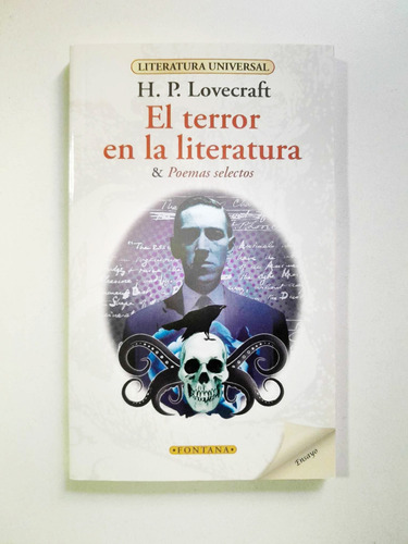 El Terror En La Literatura - H.p. Lovecraft - Edit. Fontana