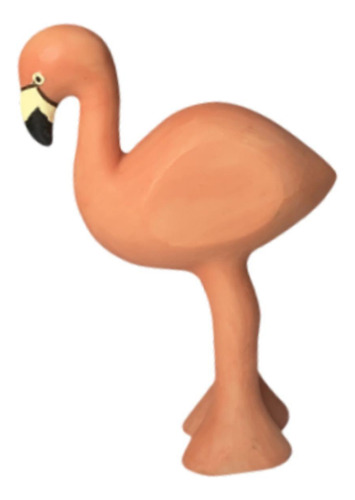 Estatua Del Modelo De Flamingo De Resina 3.1x1.1x4.3