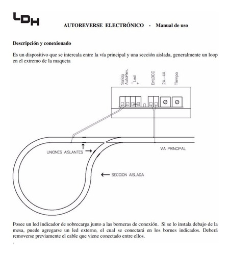 Ldh Autoreverse Electrónico - Dcc System  N Y Ho--