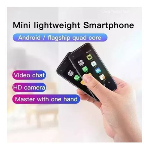Hiking Mini Smartphone A13 Blanco Mem. 8g + 1g Ram Dual Sim