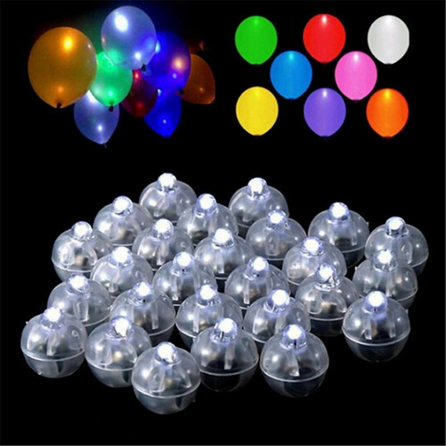 Imagen 9 de 10 de Mini Bolitas Led Loons Deco Globos Centro De Mesa Pack X 10u