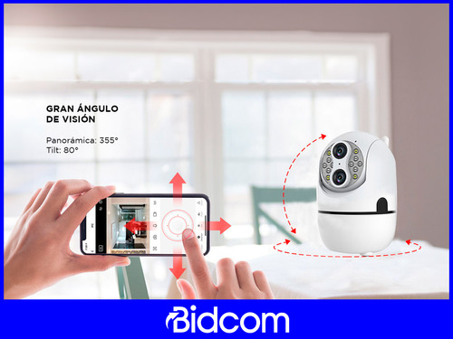 Kit X2 Cámaras De Seguridad Gadnic Full Hd 1080p Funcion App