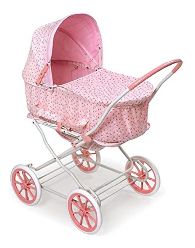 Coches Para Muñecas De 22.0in, 3-en-1, Color Rosa