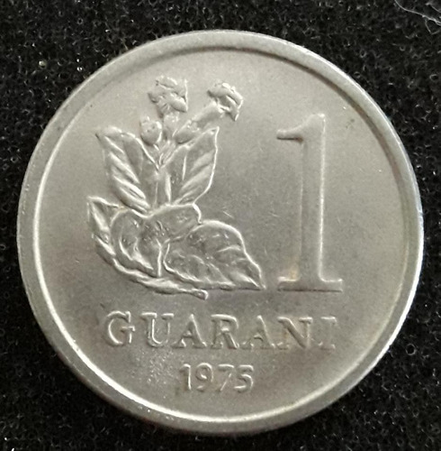 Moeda 1 Guarani Ano 1975 Paraguai