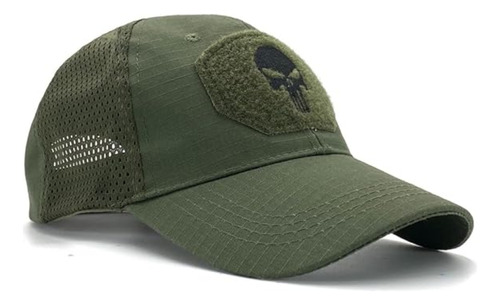 Gorra Táctica Militar Punisher Beisbol Para Hombre Ajustable