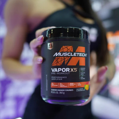 Pré-treino X5 Pw Pote 360g Muscletech Nasty Grape