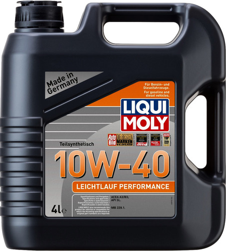 Aceite De Motor Leichtlauf Performance 10w40 Liqui Moly 4lts