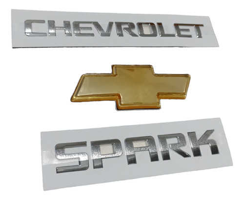 Kit De Emblemas Para Chevrolet Spark