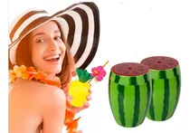 Comprar Vasos Plástico En Forma De Frutas Piña Sandia Cactus Bebidas