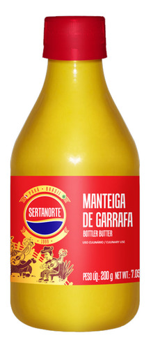Manteiga De Garrafa Sertanorte 200g