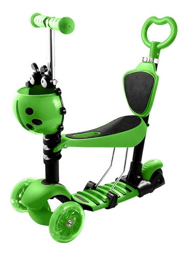 Scooter Monopatin 5 En 1 Ajustable Chinita / Lhua Store