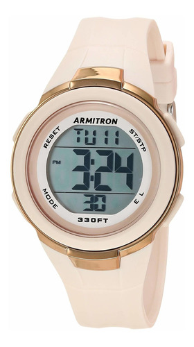 Reloj Unisex Armitron 45-7126pbh Cuarzo Pulso Beige En