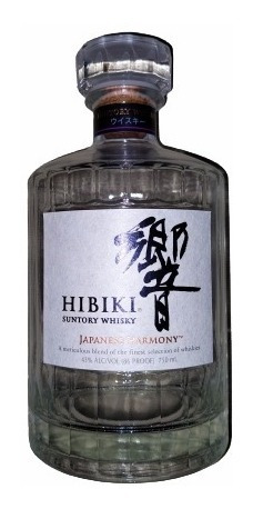Botella De Whisky  Hibiki  Origen Japon  - Sin Contenido -