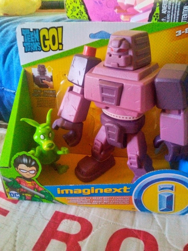 Cinderblock Y Chico Bestia Canguro Imaginext 