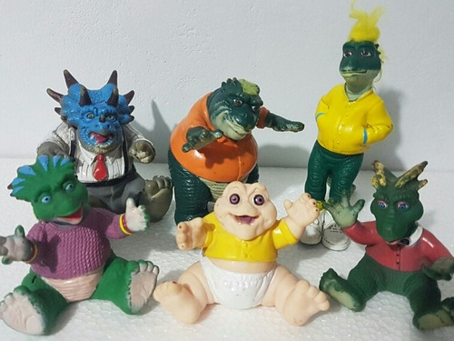 Familia Sinclair Dinosaurios Vintage Muñecos 