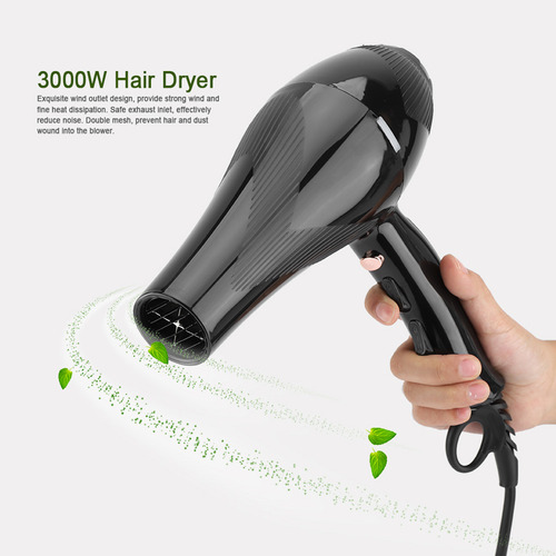 Secador De Pelo Eléctrico De 3000w Para Salón, Termostático,