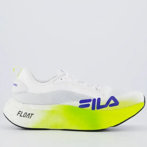 Fila Float Maxxi 2 Pro branco e verde limão