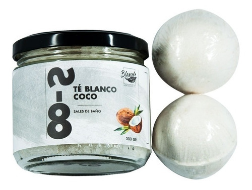 Sales De Baño Y Bombas Efervescentes Té Blanco Coco