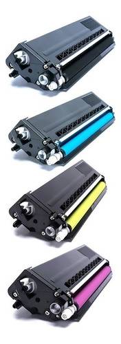 Kit Toner Colorido P/ Mfc-l8650cdw L8250cdw 8650cdw Na Caixa Tinta Preto Ciano Amarelo Magenta