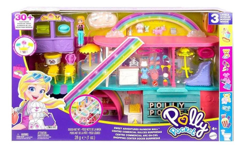 Polly Pocket Shopping Doces Surpresas Playset - Mattel