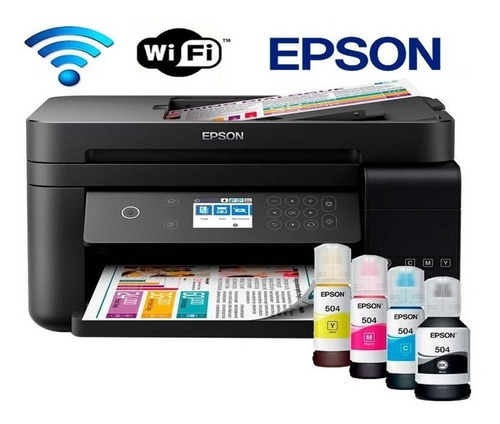 Epson L5290 Imprime Copia Escanea Fax Wi Fi Red 