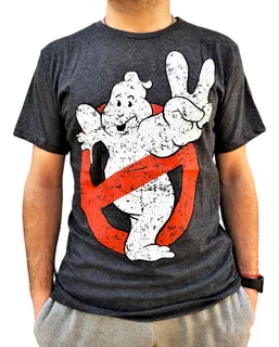 malvaviscos cazafantasmas Remera Retro Los Cazafantasmas Doble Estampa Calidad Premium