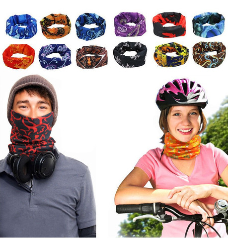 6 Mascara Solar Tube Neck Ciclismo Selim Bandana Bike Outlet