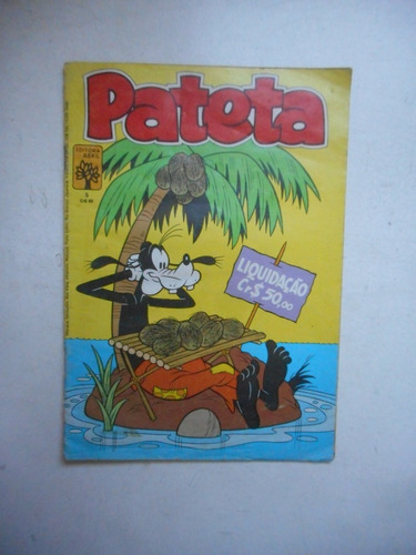 Gibi Pateta Nº 5 - Ed. Abril - 1982 