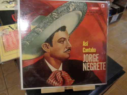 Asi Cantaba  Jorge Negrete Vinilo B1 Folklore