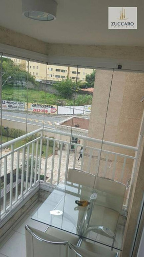 Apartamento No Condomínio Premium Guarulhos, Macedo , 60m², 2 Dormitórios, 1 Suíte, 1 Vaga, Mobiliado. - Ap6582