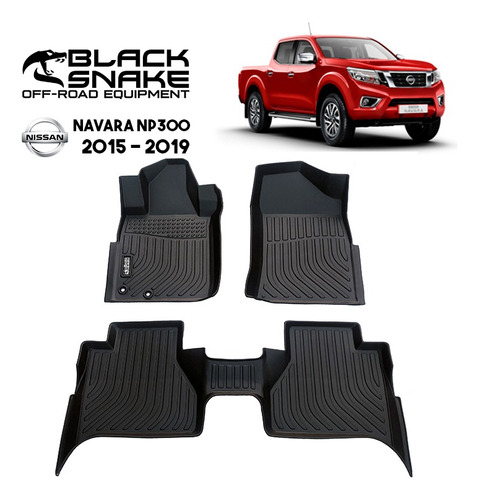 Pisos Calce Perfecto Navara Np300 2015-2019 Black Snake 