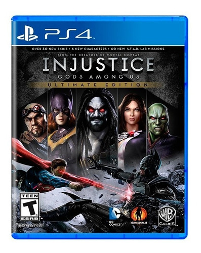 Injustice Ultimate Edition Ps4 Fisico Sellado Original Nuevo