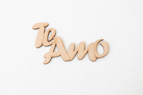 Palabra Frase Amigos Te Amo Mis15 Comunión Deco Mdf X10uni.