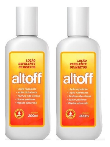 Altoff Loção Repelente De Insetos 200 Ml