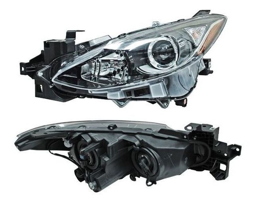 Faro Del Der O Izq Mazda 3 14/16 Tyc