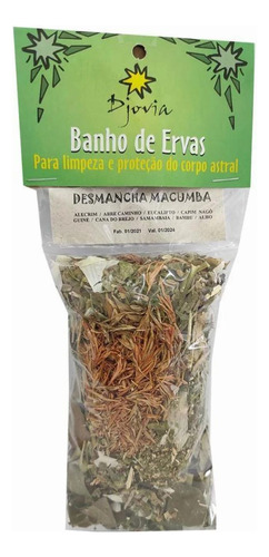 Banhos De Ervas Desmancha Macumba Mix De Ervas Umbanda 