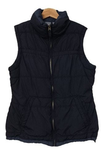 Chaqueta Puffer Mujer Azul Sin Mangas American Eagle