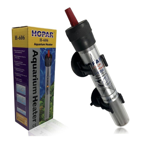 Hopar Termostato 100w H-606 Em Quartzo 220v P/ Aquarios