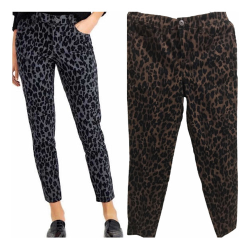 Pantalón Print Style & Co Curv Skinny Leg Talla 30