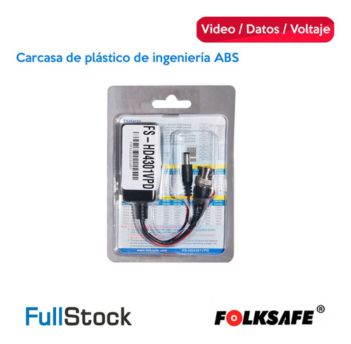 Kit 4 Pares Transceptores Video/datos/voltaje Fs-hd4301vpd