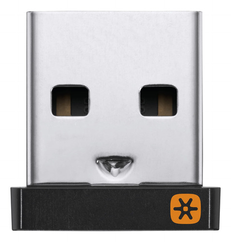 Receptor Unifying Logitech Inalámbrico Usb De 2,4 Ghz Negro