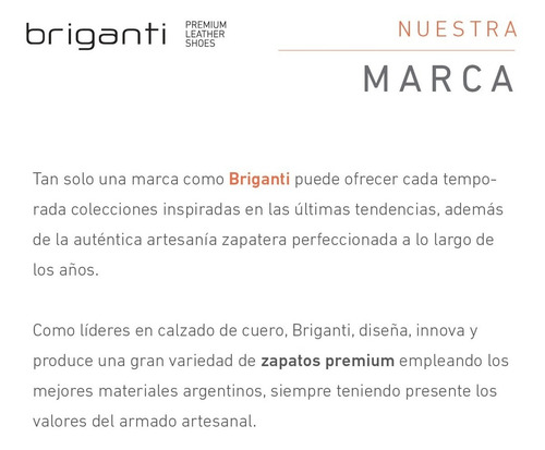 Mocasín Mujer Cuero Briganti Zapato Chatita - Mcmo03587