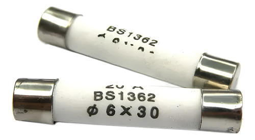 2x--fusível P/ Microondas Midea Electrolux Brastemp 20a 250v