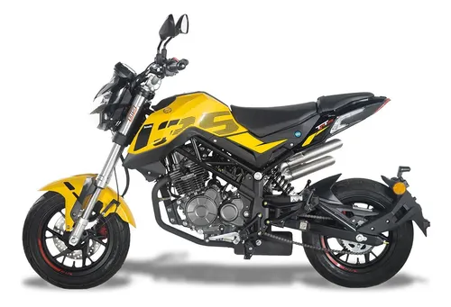 Vendo Moto Benelli Tnt 135 Amarillo 2023 Con Accesorios