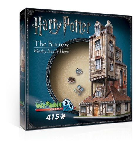 Weasley's La Madriguera Harry Potter Rompecabezas 3d, 415pz