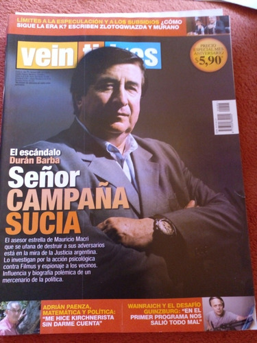 Revista Veintitrés Cecilia Milone 3 11 2011 N696