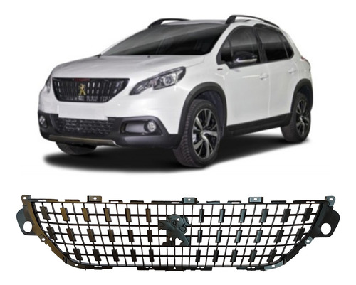 Grade Parachoque Dianteiro Ori Peugeot 2008 2018 Em Diante